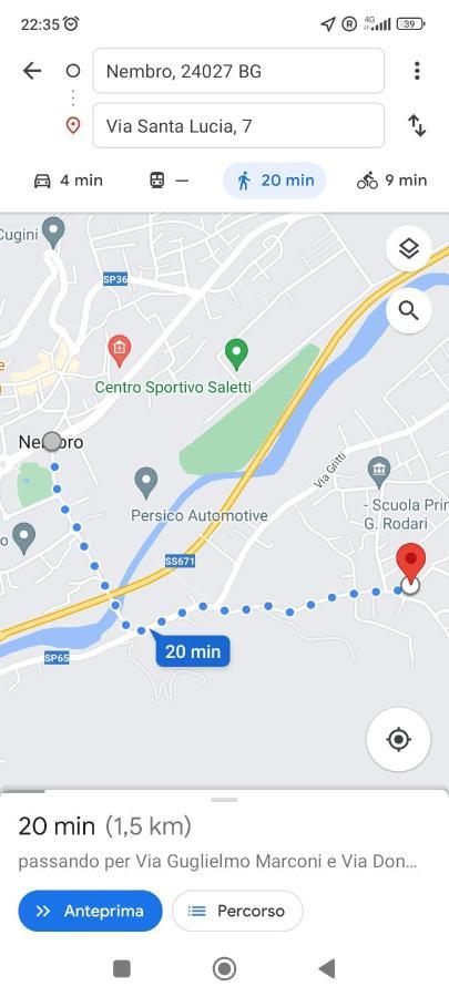 Entire Flat, Independent Entrance, 20 Mins To Bgy - Bergamo Milan Airport Nembro Exterior foto